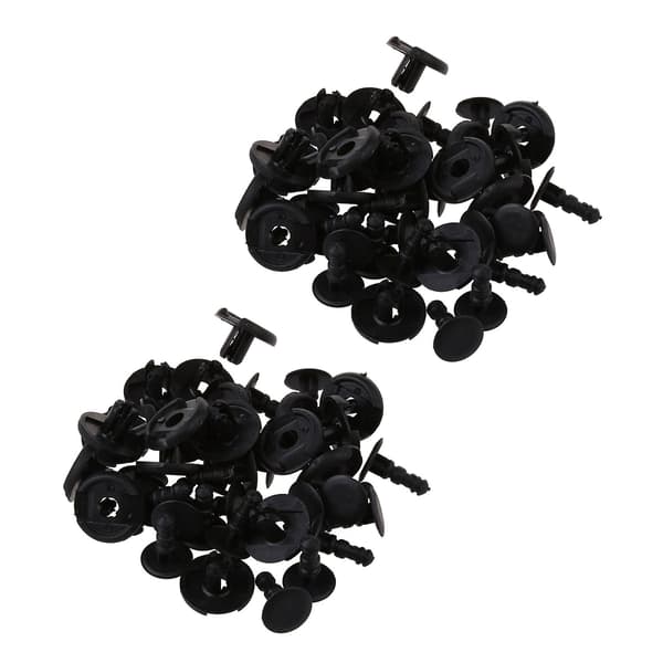 40x skjermfanger plastklips for Mitsubishi