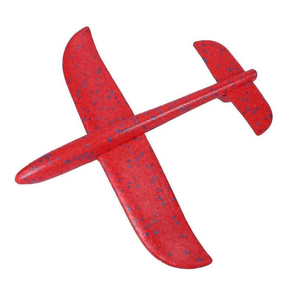 48 cm Håndkast Lysende Flyvende Svævefly Legetøj Selvlysende Skumflymodel LED-blink