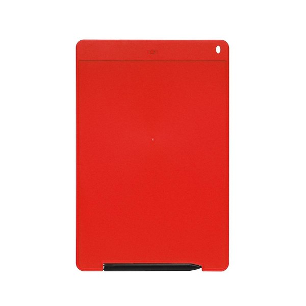 Skolsäsong 12-tums handskriftsplatta Elektronisk handraderbar målning Graffiti LCD-ritplatta, röd Red