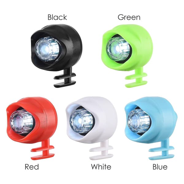 2 stk. LED Croc Lys Sko Lys Croc Charm Croc Tilbehør white
