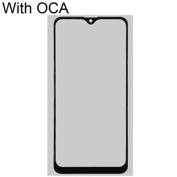 Til Samsung Galaxy A10s Frontskærm Ydre Glaslinse med OCA Optisk Klart Klæbemiddel