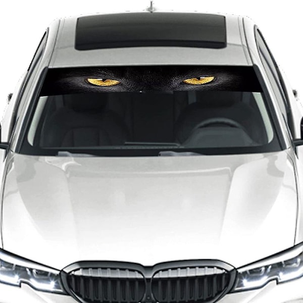 Bil Beskyttende Film Sticker Auto Forreste Bagrude Vandtæt Sticker 3d Stereo Bil Auto Dekorative Stickers One Piece| | Wolf Eye