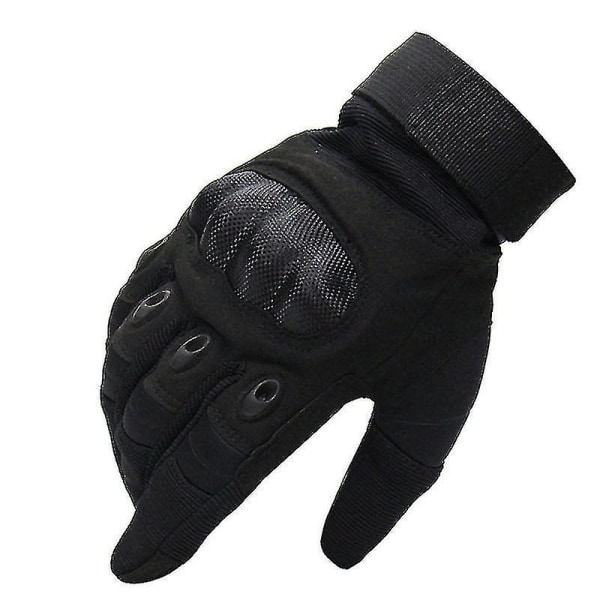 Taktiska handskar, Militärhandskar med pekskärm med hård knoge för jakt Skytte Fotvandring Airsoft Camping Paintball Army Training Brown XL