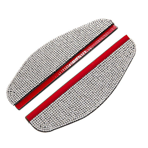 2kpl tekojalokivi auton taustapeili sateen kulmakarva vedenpitävä auton sivutaustapeili aurinkosuoja Varjostin sadesuoja Autotarvikkeet| | 1pair White