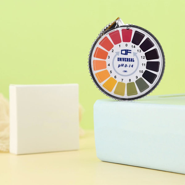2 st PH-testpappersremsa Rulle Full Range Noggrann Mätning Universal Syra Testpapper PH Indikator