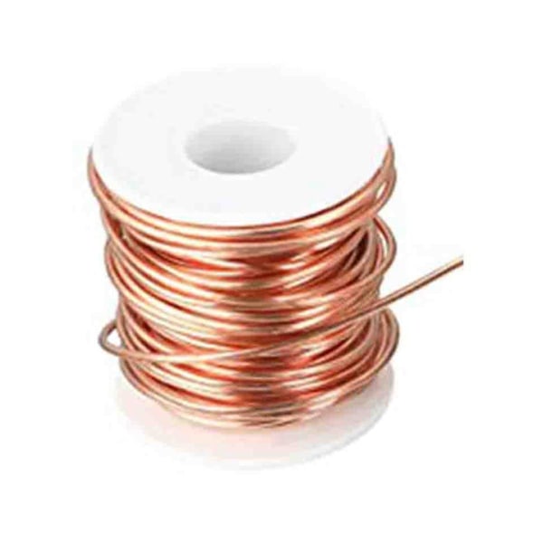 Bare Dead Soft Copper Wire Dead Soft Copper Wire for smykkefremstilling, 1 pund spole (16 Gauge, 0,051i As Shown