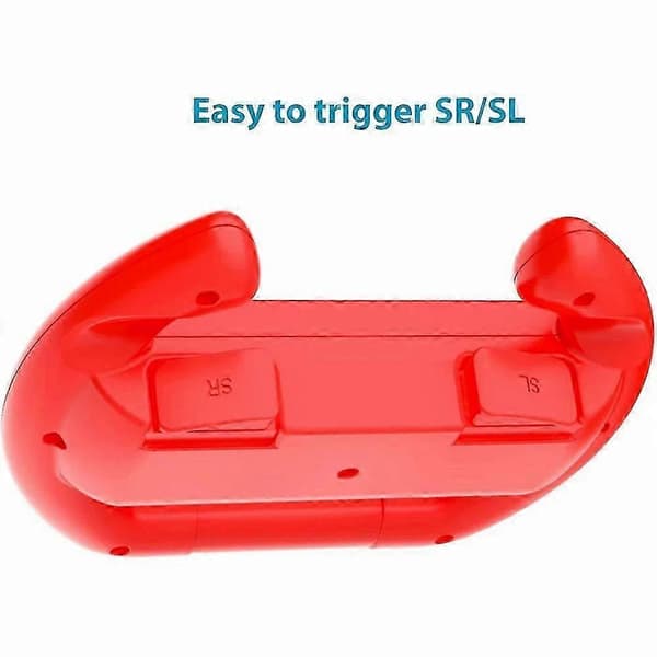 2 stk. Gaming Racing Ratgreb til Switch Controller Greb Racing Hjul Gamepad Tilbehør Blå&Rød JH4 Blue & red
