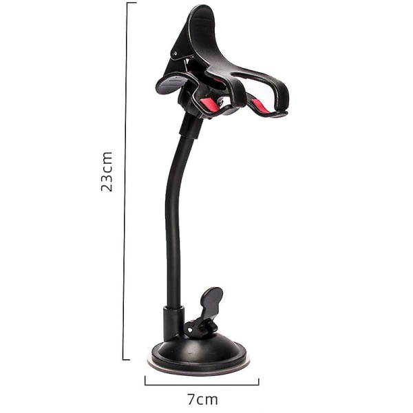 360 Roterende Universal Bil Telefon Holder Forrude Dashboard Mount Bilholder Gps Telefon Stande Bil Interiør Tilbehør| |