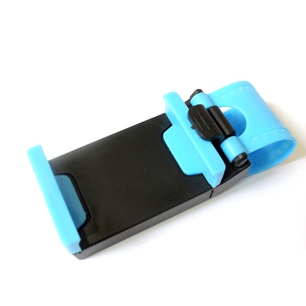 Universal Bilratt Mobiltelefon Hållare Montering Spänne Socket Hållare Cykel Clip Navigation Gps Xiaomi Redmi 6x Mi6 Stativ| | Blue
