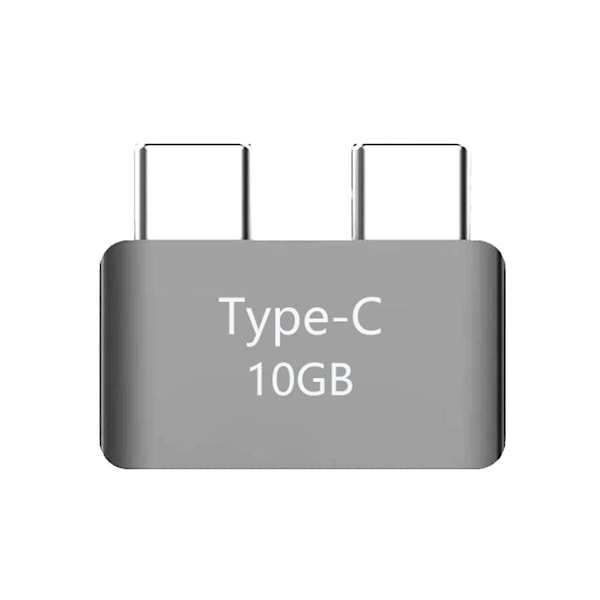 Dubbel typ-c-förlängningsadapter Usb-c 3 hona till hane expansionsadapter 40 gbps Pd 5k video för Pro Ai