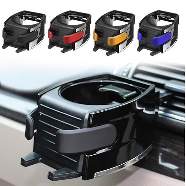 Bil Kopholder Udløb Luftventil Kop Rack Drikkevaremontering Indsæt Stand Holder Drikkeflaske Stand Container Krog Rack Bil | | Red
