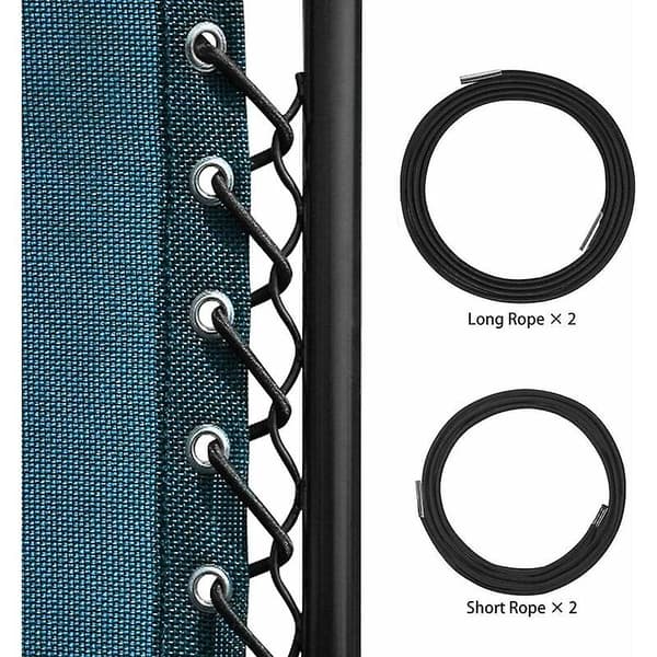 Udskiftning Universal Elastisk Reb Til Lafuma Relax Lænestol, Lafuma Loungestol, Zero Gravity Klapstol, Bungee Relax Lænestol (2 2m/78 Tommer+2 1