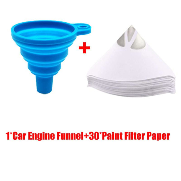 10/20/30 stk Maling Filter Papir Finsiler Micron Sil Filter Nylon Møbler Maskiner Mesh Nett Med Bil Motor Trakt| | Set 3
