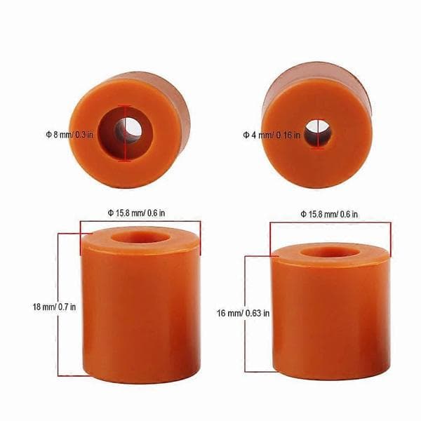 Silikonkolonner Nivellering 3D-skriver for Ender 3 Ender 3 pro Ender 3 v2 CR10 Ternel