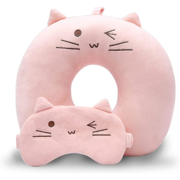 Travel Pillow Kids Cute Neck Pillow for Traveling Adults and Children for Sleeping Travel