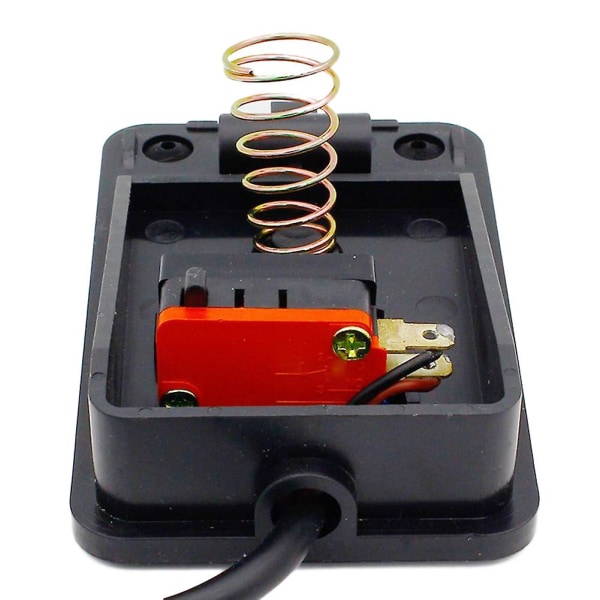 Anti-skli metall Momentary Electric Power Foot Pedal Switch Industrielle rekvisita