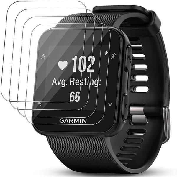 Karkaistu lasinen näytönsuoja Garmin Forerunner 35 -kelloon (4 kpl)