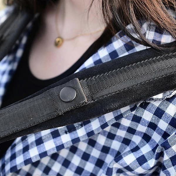 Basdragspel Axelremmar Dragspel Sele Set för Komfort & Hållbarhet Stor Black Medium