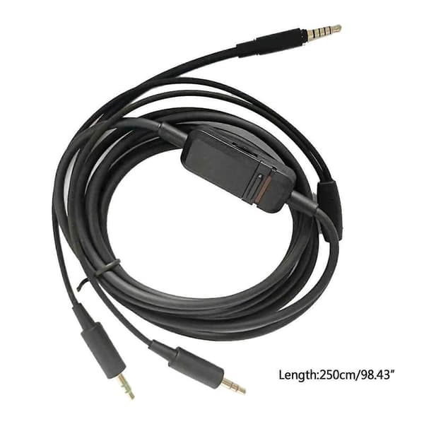 Erstatnings 3,5 mm stereo lydjakkekabel for Beyerdynamic MMX300 headset