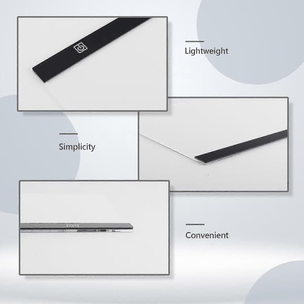 LED-spårningsljuslåda A3 A4 A5 Slim USB-driven kopieringsbräda för konstnärsritning C