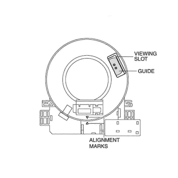Styrevinkelsensor for BMW 3-serie X5 E70 E81 E82 E89 E90 E91 E92 61316967324 Svart