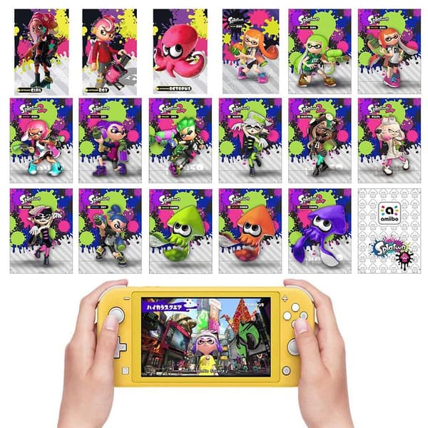 17st Taggningsspel Amiibo-kort Splatoon 2 Octoling Octopus Switch