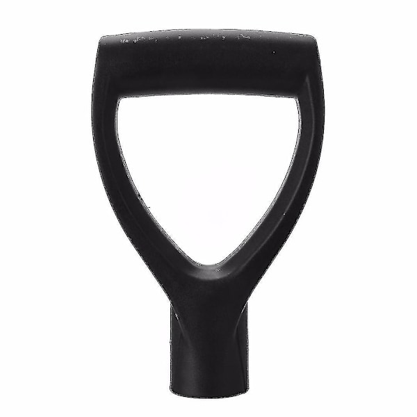 1 sett rødt plasthåndtak spade erstatning D håndtak spade håndtak for spade gaffel spade svart 18,5