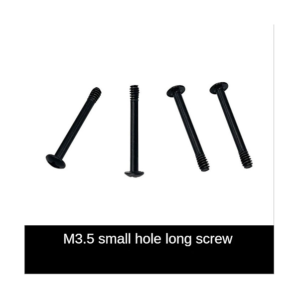 25kpl 6 -32x30mm pidennetty pyöreäpäinen kiinnitysruuvi PC- case Näytönohjaimen jäähdytin Jäähdytin Vesijäähdytys Black