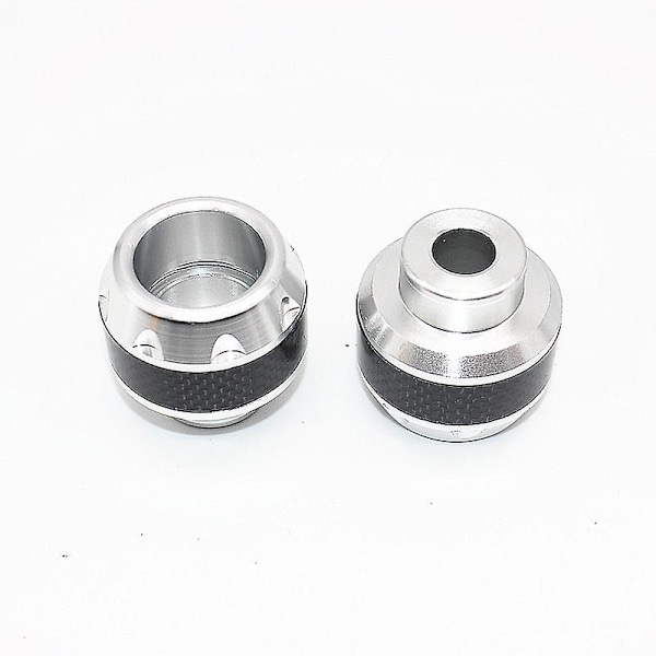 2st Aluminiumlegering Motorcyklar Fallskydd Explosionssäkert framgaffelkoppar Sliders Crash Universal Moto Safty Tillbehör - Fallskydd 5