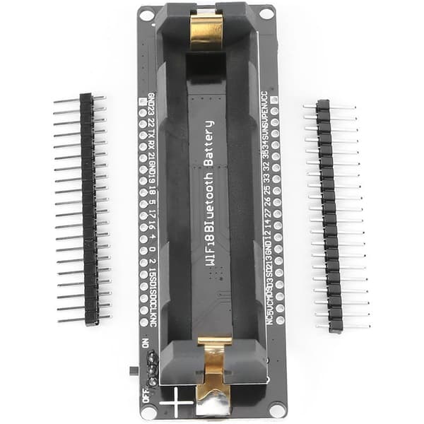 1 stk Liten ESP32 WiFi og Bluetooth utviklingskort for 18650 batteri