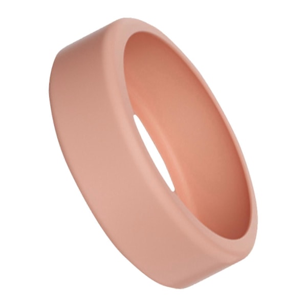 Silikone Ringbeskytter til Oura Ring Gen 3 - Fungerer Anti-fald Anti-slip Out Elastisk Cover S/M Universal Størrelse Nem at bruge Smart Ring Elastisk ærme Rose Gold M