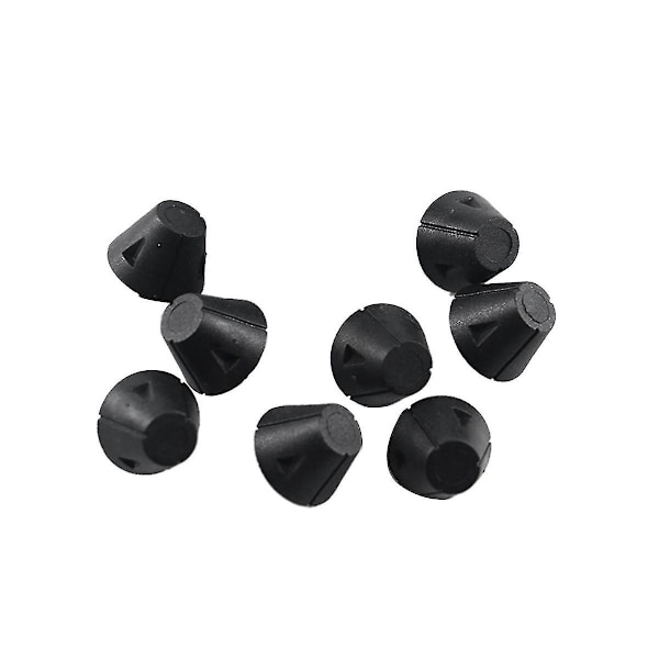 12 kpl jalkapallokengän vaihtopiikit 13 mm jalkapallokenkien nastat piikit 5 mm kierteitetylle jalkapallolle S Black