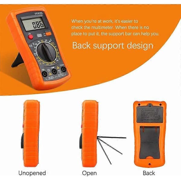 Digital multimeter, Automatic digital multimeter, Professional electrical tester, Voltmeter/Resistance/Continuity/Diodes Apply to Laboratories, Factories