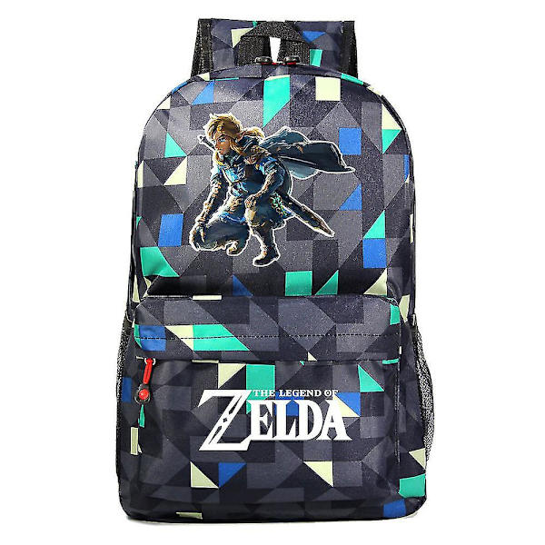 Tears Of The Game Zelda Kingdom Print teinien koululaukku - unisex casual reppu ala- ja yläkoulun oppilaille 2