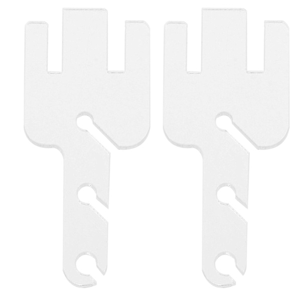 2 st spännare adapter kompakt spänngafflar garn spännare stickmaskiner verktyg kompatibel med Addi/King/Express