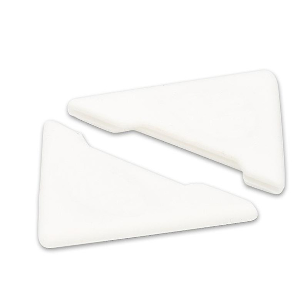 2kpl / set Auton etuoven kulman törmäyssuoja autooven puskurille Silikoni naarmuuntumaton auton ulkotarvikkeet| | 2pcs gray
