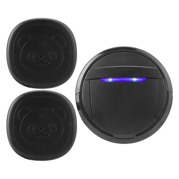 Wireless Waterproof Dog Doorbell with Touch Button 2 Transmitters 1 Receiver EU{hw}