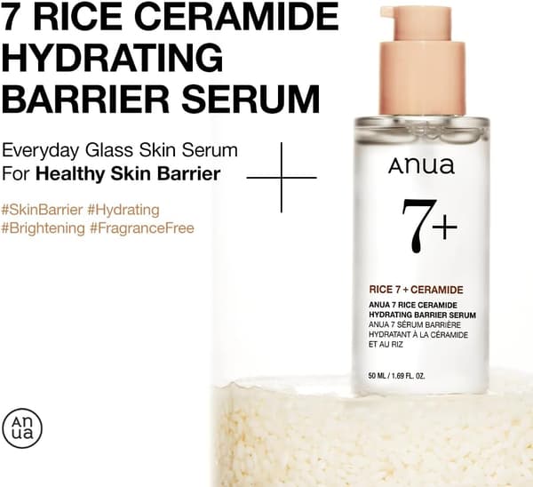 ANUA 7 Rice Ceramide Hydrating Barrier Serum (50 ml)