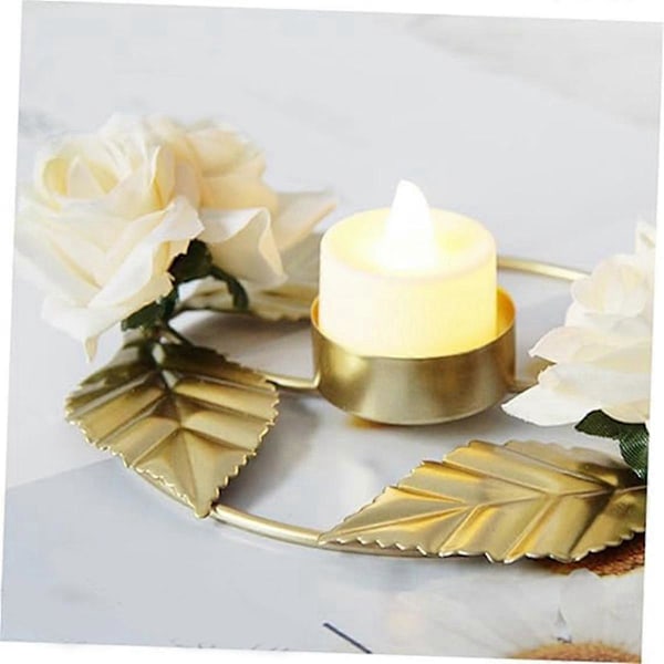 Bryllupslysestage Blomsterlysestage Blomsterlys Holder til Borde Bryllupsdekorationer Rose Ga