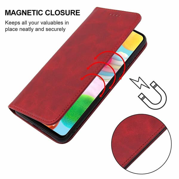 Magnetiskt Läderfodral för Samsung Galaxy A41 EU-version