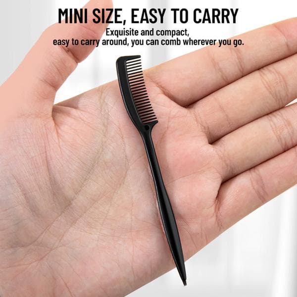 Miniature Eyebrow Eyelash Comb Plastic Eyelash Care Tool Compact 10pcs