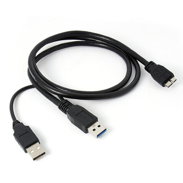 A Usb B 3.0 Y-kabel Flyt harddiskkabel