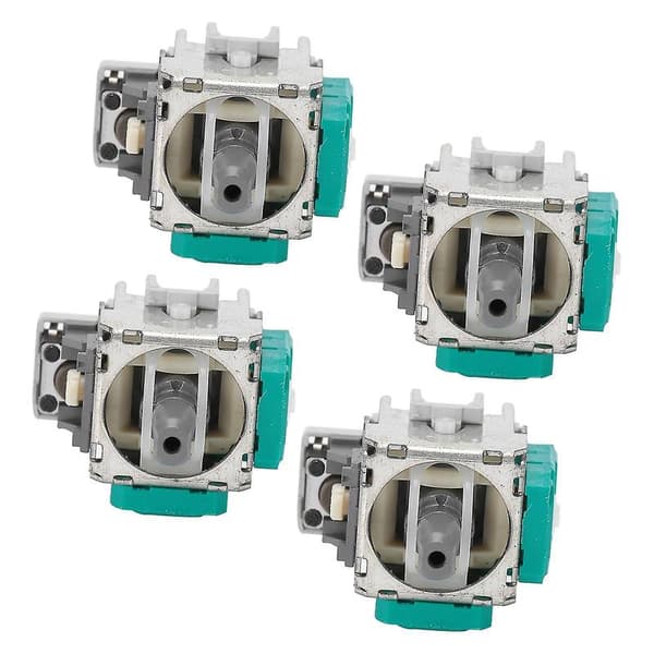 4 stk. 3D Analog Potentiometre Joystick Tommelfingergreb Erstatningscontrollere til XBOX One