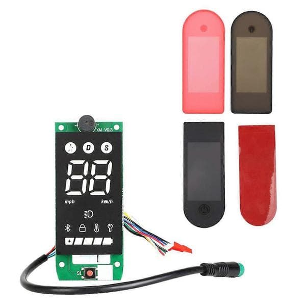 Displaypanel til Xiaomi 4 Lite 2 Gen Elektrisk Løbehjul Dashboard Switch Panel Meter Kredsløbskort Skærmtilbehør
