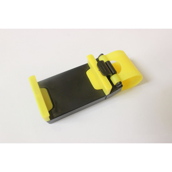 Bilratt Mobiltelefonholder Spenne Standsuniversal Gps Holder For Iphone Xiaomi Bil Interiør Dekor Tilbehør| | Yellow