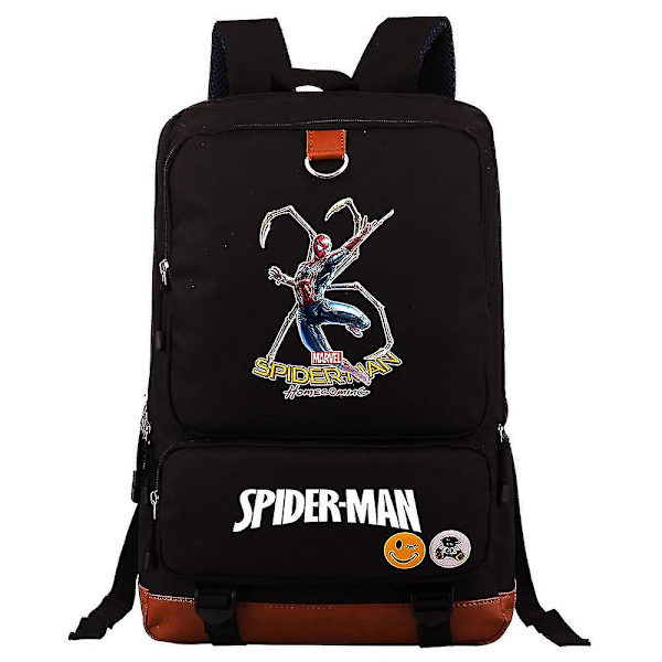 Spiderman bokväskor för pojkar, flickor, tonåringar och män - skola, bärbar dator, reseryggsäck för barn, kvinnor, studenter 5