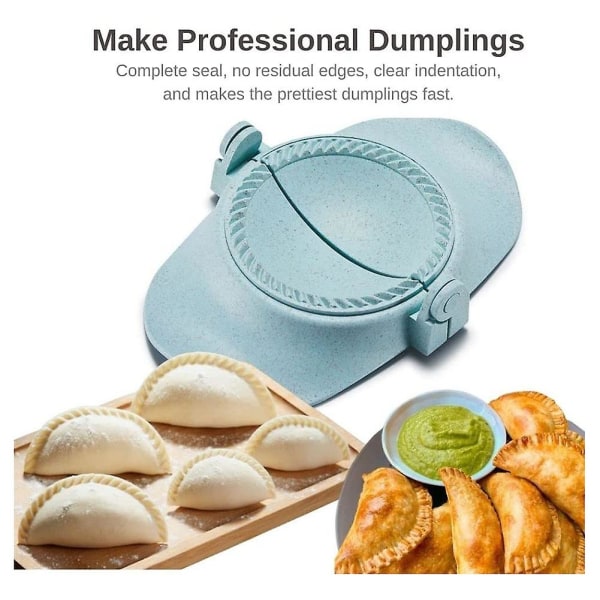 Dumpling Maker, Empanadas Presse Form Maker Sæt Med Dejskærer, Dumpling Form Sæt Og Cutter Til P