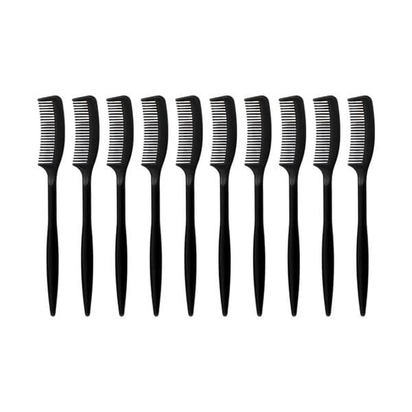 Miniature Eyebrow Eyelash Comb Plastic Eyelash Care Tool Compact 10pcs