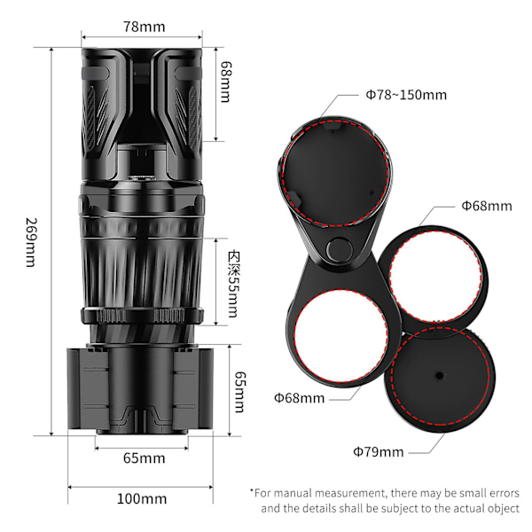 4 i 1 multifunktionel justerbar bilkopholder Expander Adapter Bundbakke Bil drikkekopflaskeholder Auto bilstativ Organizer|drikkeholdere| Third Generation