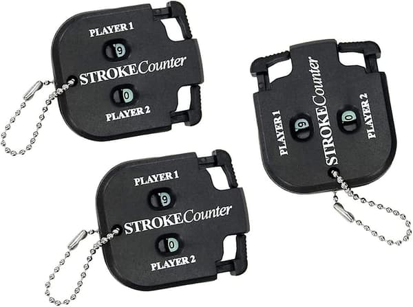 3 stk. golfscoreteller, golfslagteller, slagteller, scoreteller